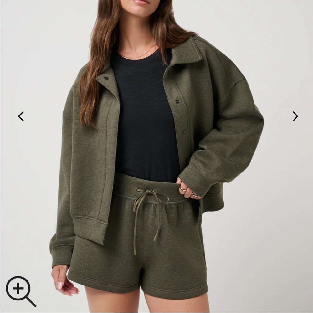 Travis Mathew Cloudscape Button Down Jacket Top A… - image 2